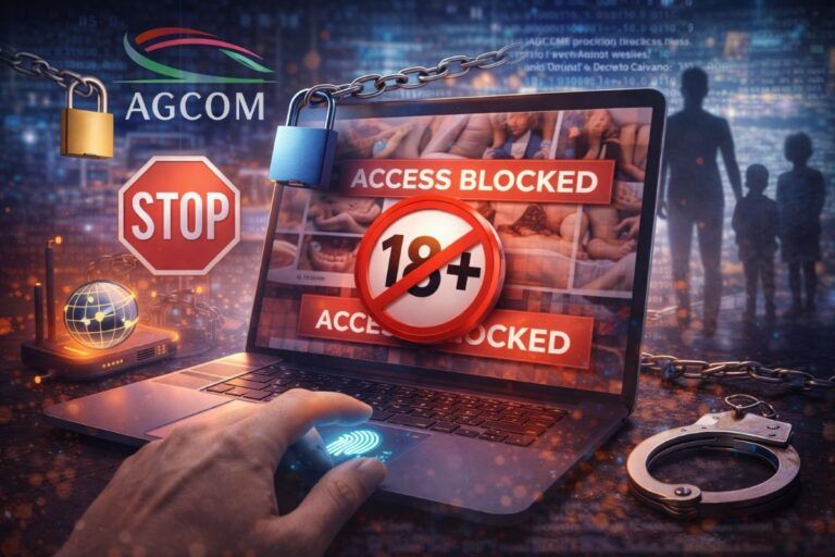 agcom blocco siti verifica eta
