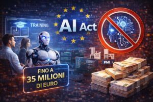 AI Act, scattano gli obblighi 2025: formazione per i dipendenti e divieti immediati per le PMI 3 AI Act, scattano gli obblighi 2025: formazione per i dipendenti e divieti immediati per le PMI