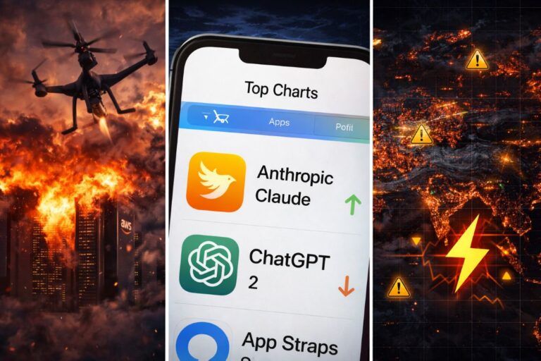 anthropic claude primo store outage attacchi aws