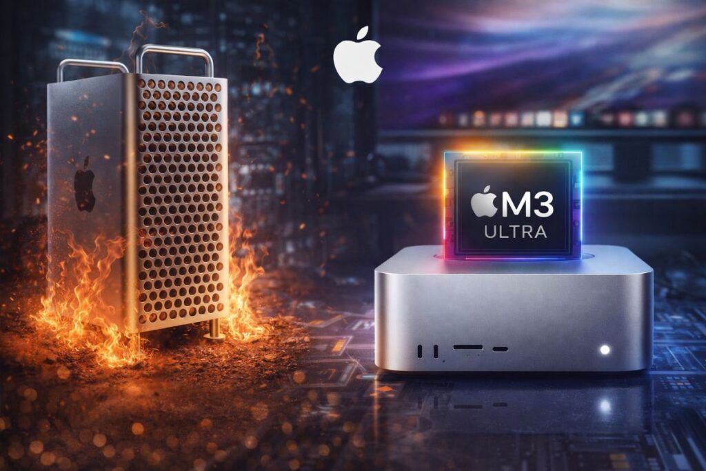 apple cancella mac pro successore mac studio m3 ultra
