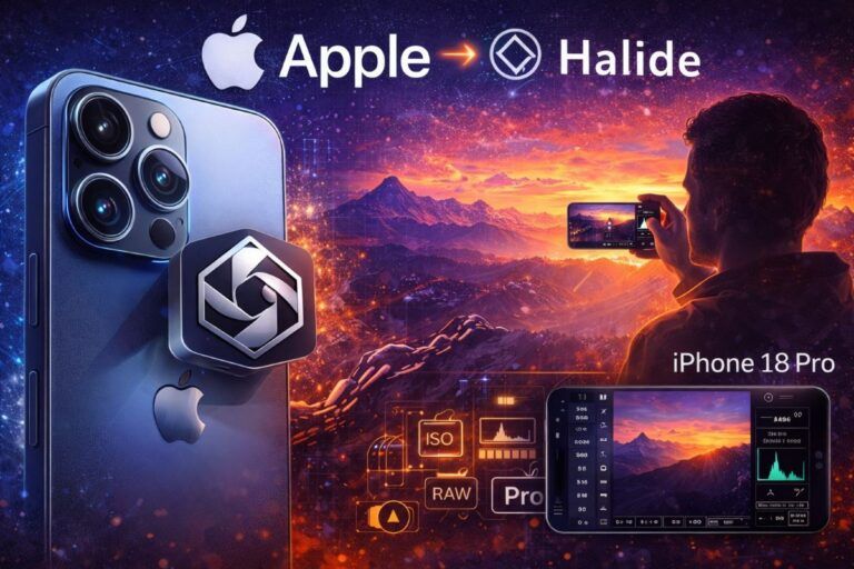 apple halide fotocamera iphone 18 pro ios 26