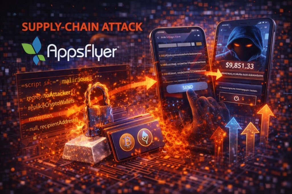 appsflyer sdk attacco supply chain crypto