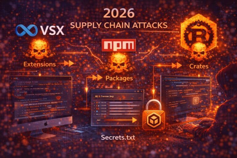 attacchi supply chain vsx npm cratesio