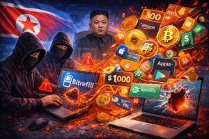 Gli hacker di Kim Jong-un colpiscono Bitrefill: un PC bucato e il saccheggio milionario di gift card e crypto 19 Gli hacker di Kim Jong-un colpiscono Bitrefill: un PC bucato e il saccheggio milionario di gift card e crypto