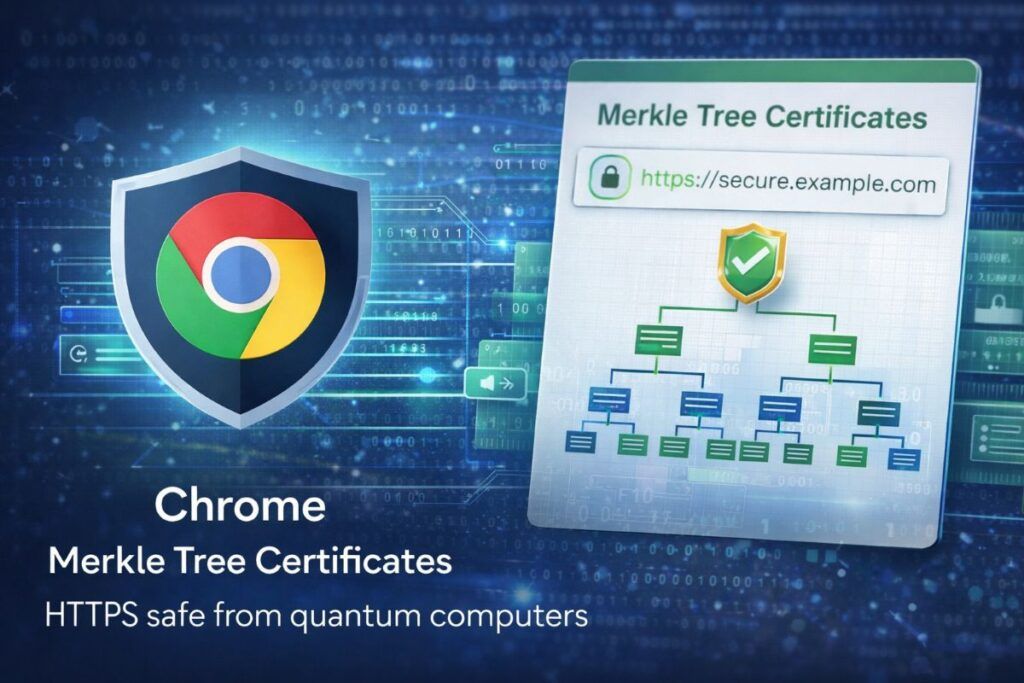 Sicurezza a prova di futuro: Chrome lancia i nuovi certificati per proteggere il web dai computer quantistici 2 chrome https quantum safe mtc cqrs
