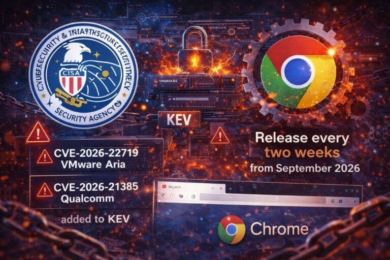 cisa kev chrome vmware qualcomm