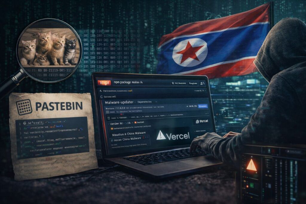 dprk steganografia pastebin stager 17 pacchetti npm