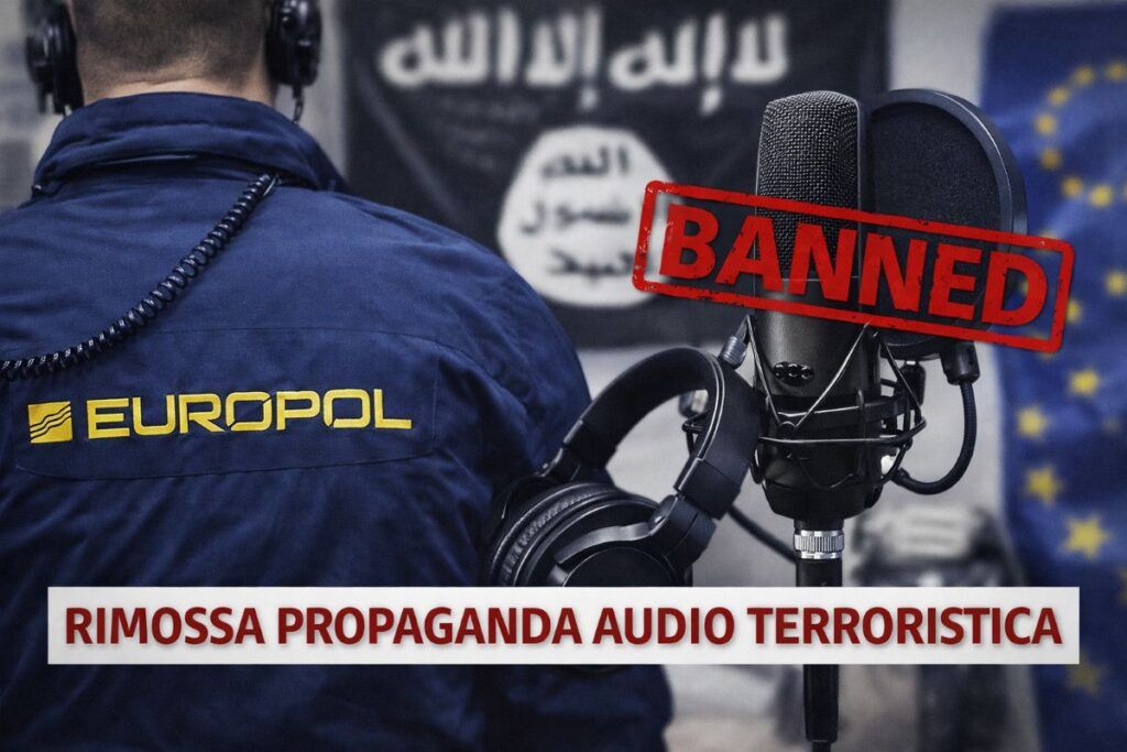 europol propaganda audio terrorismo