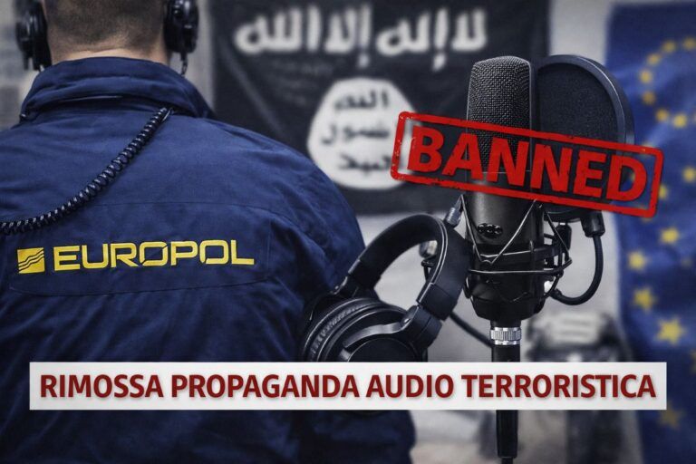 europol propaganda audio terrorismo
