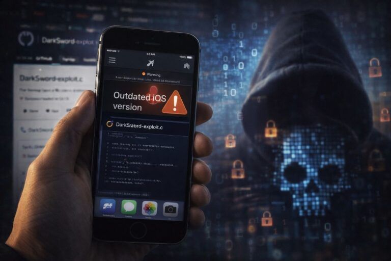 exploit darksword leakato su github espone milioni di iphone con ios obsoleto