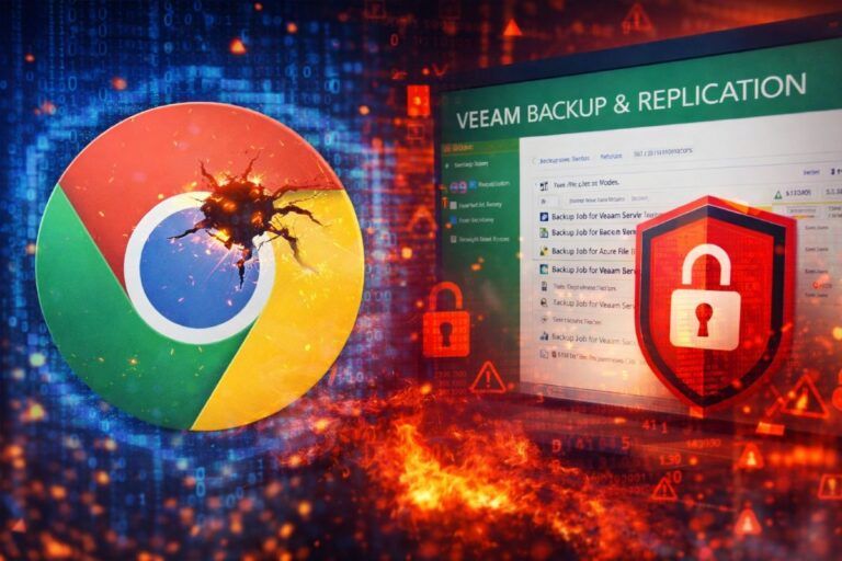 google chrome zero day veeam vulnerabilita critiche