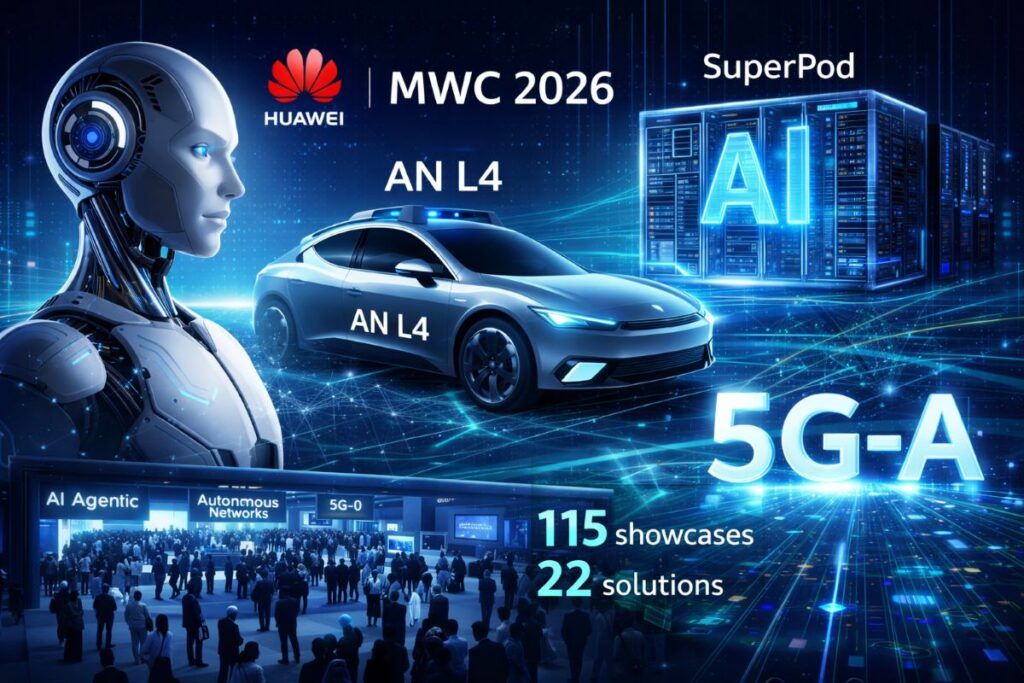 Huawei svela le reti del futuro al MWC 2026: AI Agentic, 5G-A e infrastrutture autonome verso il 6G 2 huawei mwc 2026 ai agentic 5g a an l4