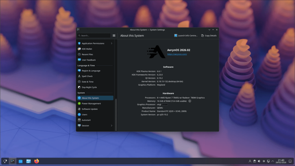 AerynOS accelera moss, PorteuX 2.6 aggiorna il kernel, BunsenLabs Carbon spinge Wayland 5 image 2