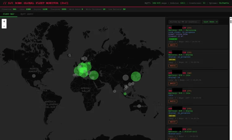 Robot aspirapolvere DJI sotto scacco: bug espone telecamere e mappe di 7.000 case 4 image 254