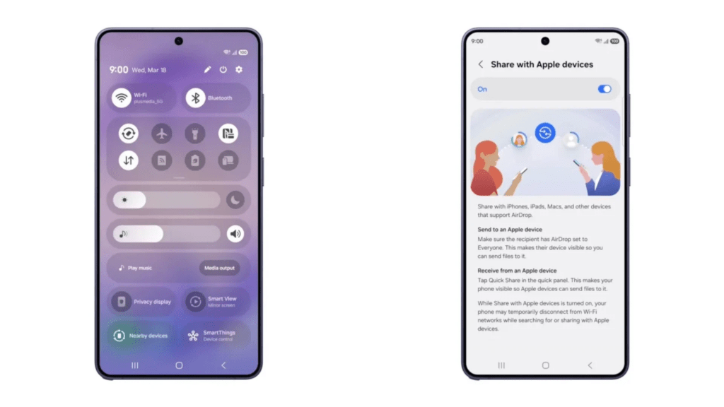 Crolla l'ultimo muro: AirDrop sbarca ufficialmente sui Galaxy. Samsung e Apple non sono mai state così vicine 3 image 652