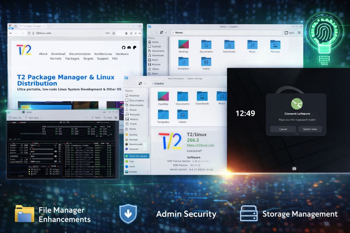 Linux Mint e T2 Linux con Wayland e desktop multi-architettura ...