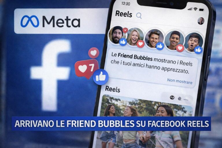 meta friend bubbles reels