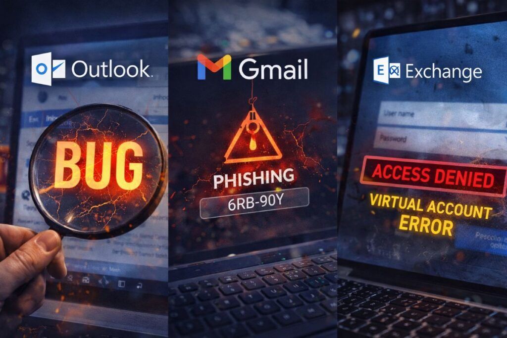 Outlook e Gmail tornano a parlarsi: Microsoft corregge il bug della sincronizzazione. Ecco come sbloccarlo 2 microsoft outlook gmail fix phishing device code tax season