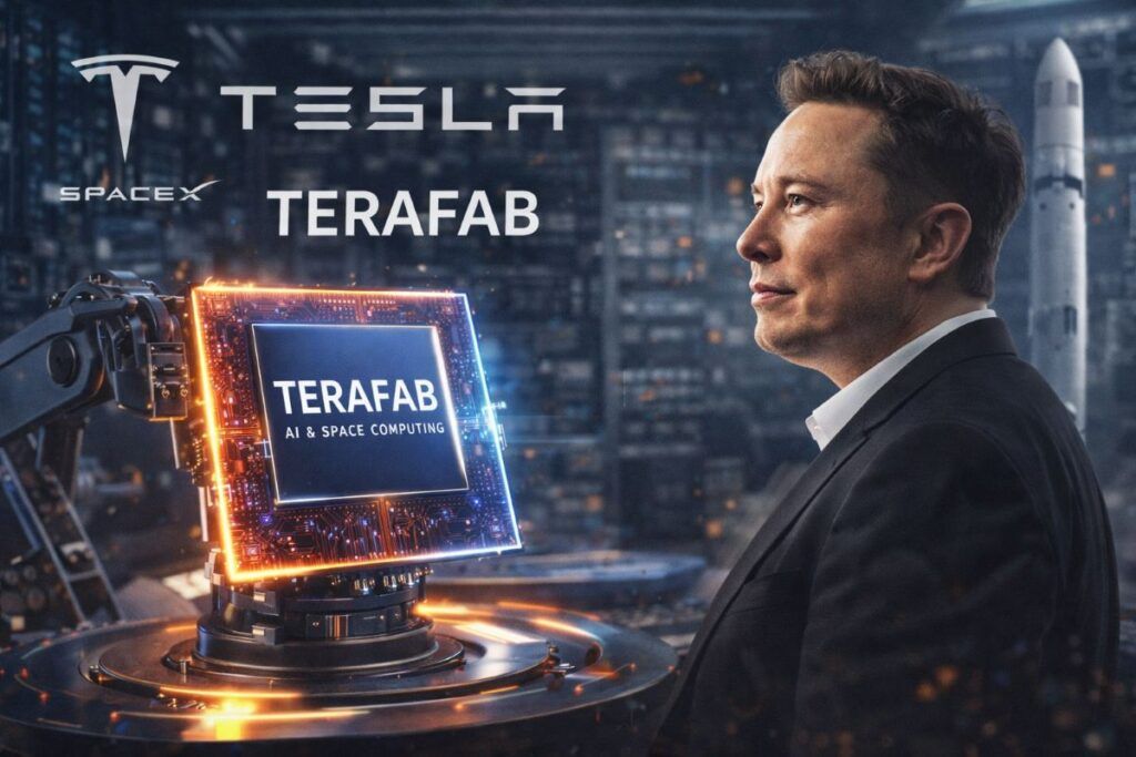 musk terafab chip ai tesla spacex austin