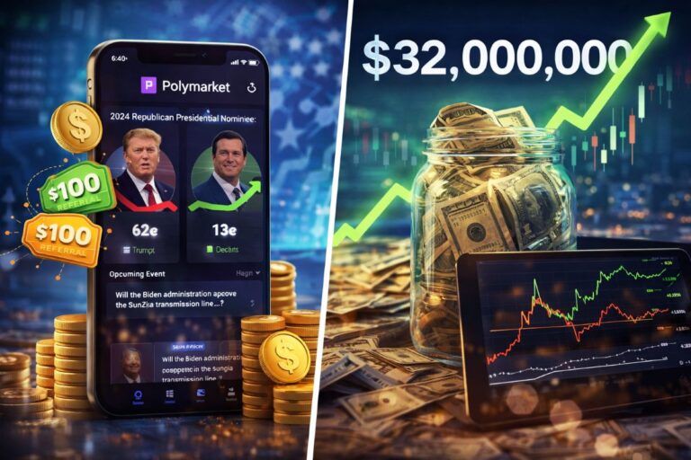 polymarket referral commissioni 5cc capital integrita mercato