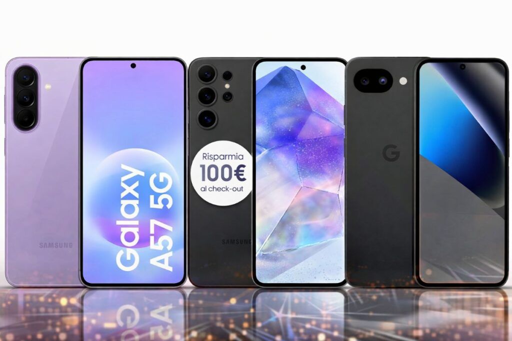 Addio Galaxy A55: il nuovo A57 è il re della fascia media 2026. Sfida aperta al Pixel 10a 2 samsung galaxy s26 a57