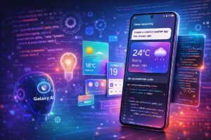 Rivoluzione software su Galaxy: Samsung testa il “Vibe Coding” per creare micro-app con il linguaggio naturale