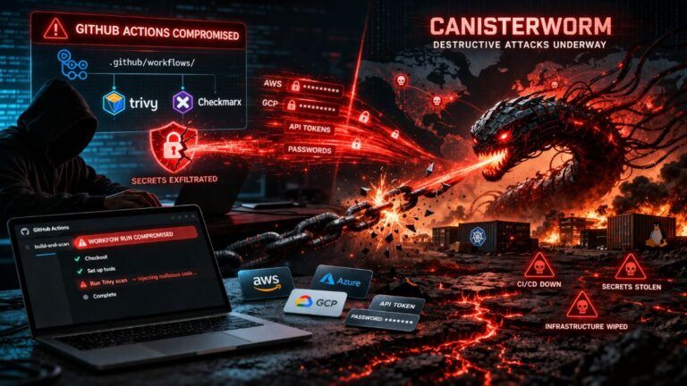 teampcp trivy checkmarx github actions canisterworm iran