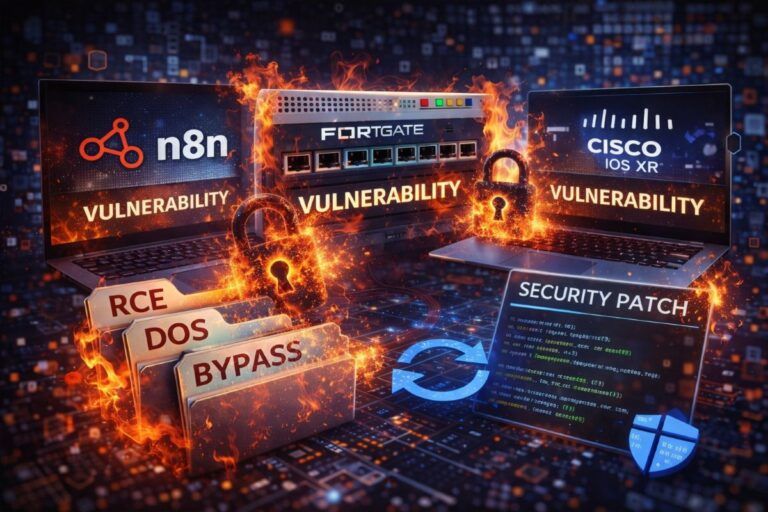 vulnerabilita critiche n8n fortigate cisco SAP