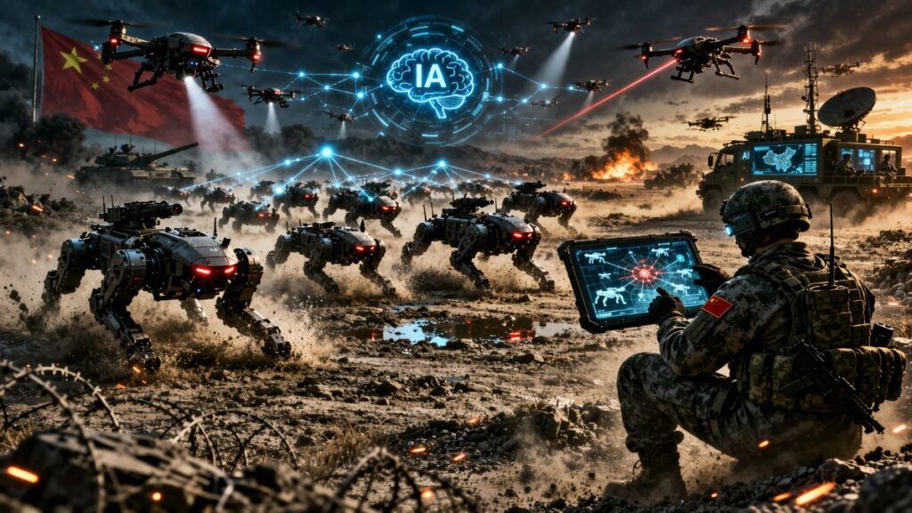 Cina, arriva il Wolf Pack: sciami di cani robot armati che "pensano" all'unisono. La nuova frontiera della guerra 2 wolf pack robot cani pla