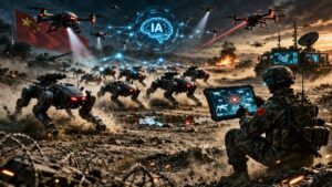 Cina, arriva il Wolf Pack: sciami di cani robot armati che “pensano” all’unisono. La nuova frontiera della guerra