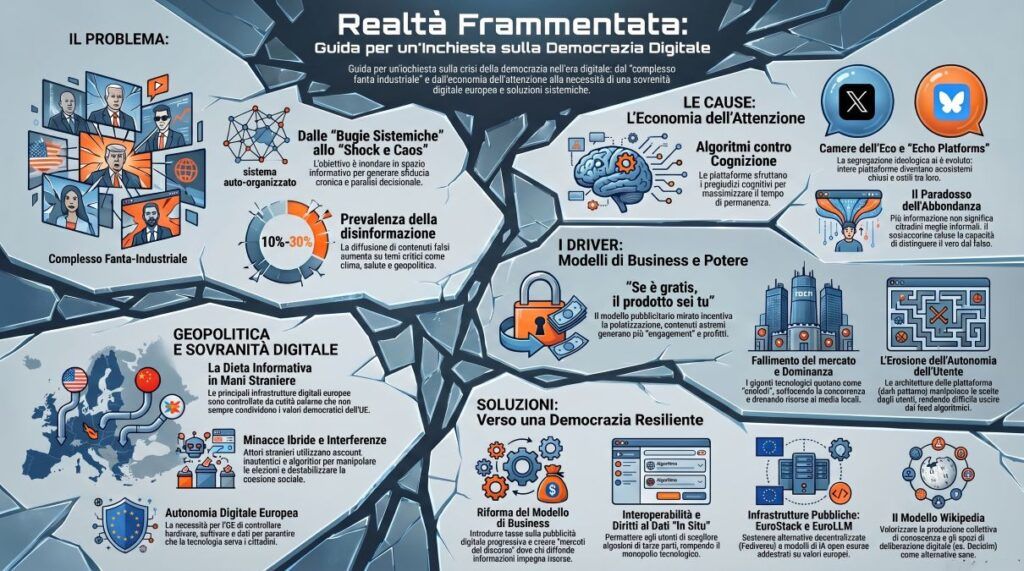 L’Europa scopre la realtà frammentata e punta il dito contro piattaforme, algoritmi e sovranità digitale 4 Realta Frammentata