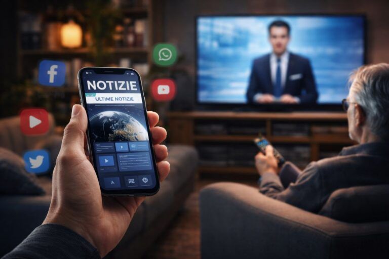 agcom internet prima fonte notizie tv fiducia media