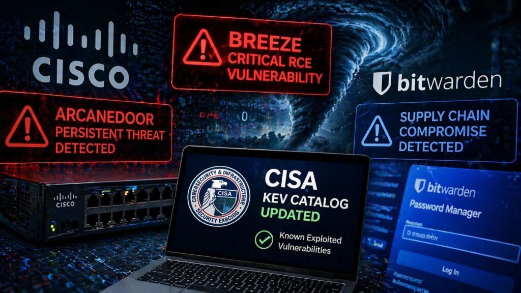 allerta cybersecurity cisco breeze bitwarden vulnerabilita
