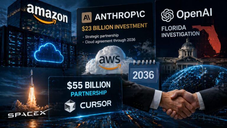 amazon anthropic investimento openai indagine florida deepseek spacex