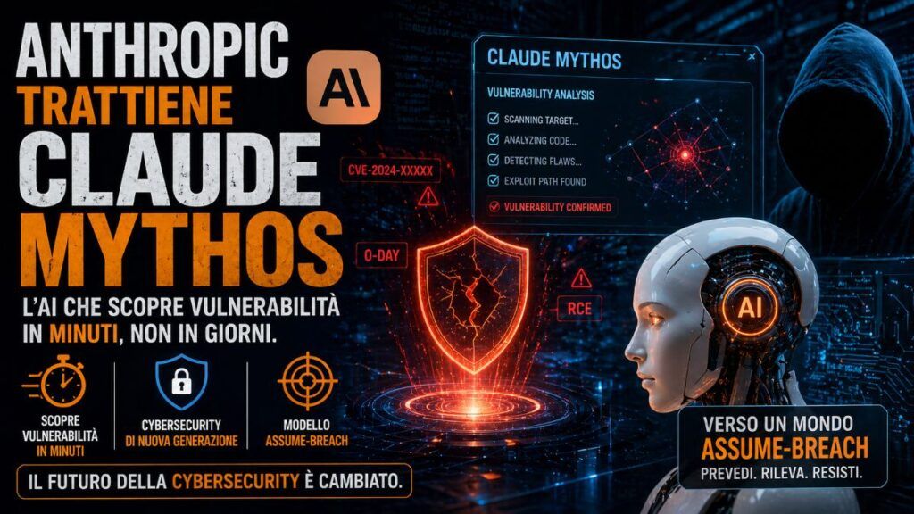 anthropic trattiene claude mythos e cambia la scoperta delle vulnerabilita ai