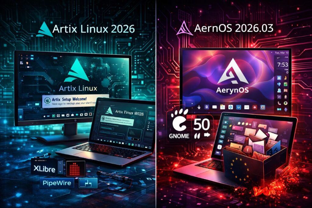 artix linux xlibre pipewire