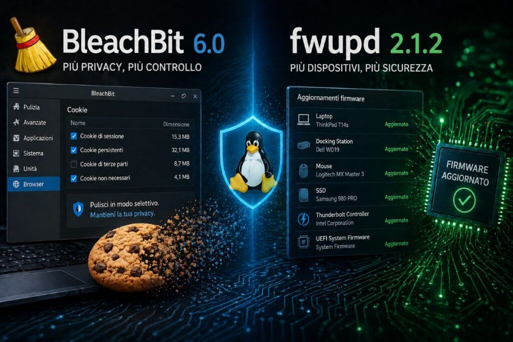 bleachbit 6 0 fwupd 2 1 2 linux privacy firmware