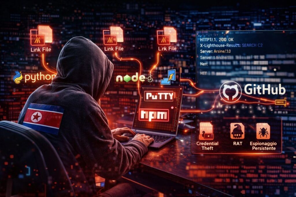 campagne nordcoreane open source lnk github c2