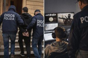 Allarme radicalizzazione sui social: due fermi per jihadismo a Palermo, perquisito un 15enne suprematista in Toscana
