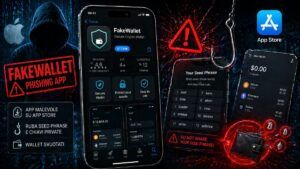 Allarme App Store: il trojan FakeWallet svuota i portafogli crypto su iOS rubando le seed phrase