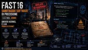 FAST16: l’arma segreta del 2005 che ha preceduto Stuxnet. Come la NSA sabotava calcoli nucleari 20 anni fa