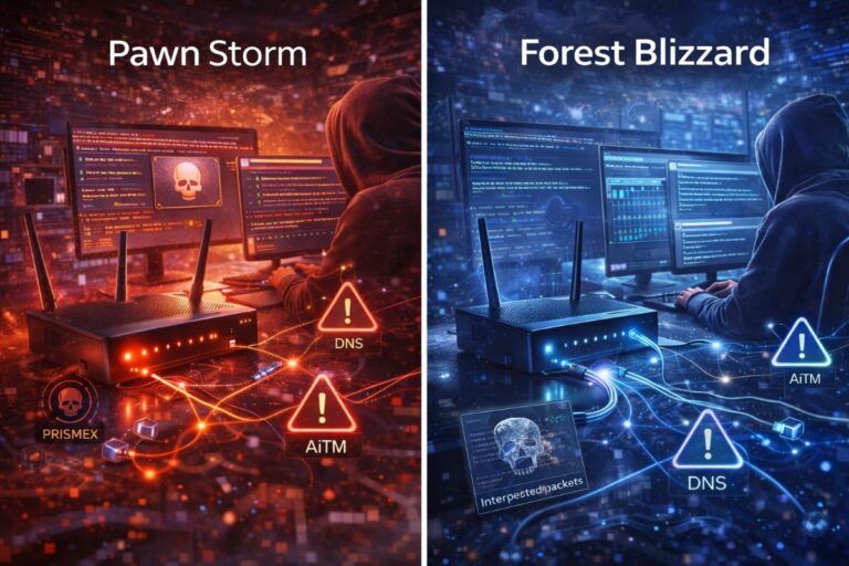 forest blizzard hacker russia router soho dns hijacking aitm