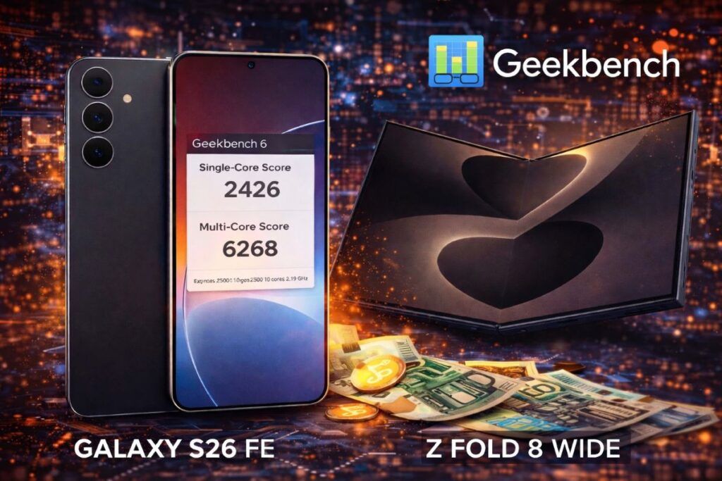 Il futuro di Samsung svelato in anticipo: spuntano Galaxy S26 FE e l'inedito Z Fold 8 "Wide" 2 galaxy s26 fe exynos 2500