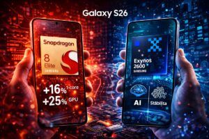 La sfida dei Galaxy S26: Snapdragon domina in velocità, ma Exynos vince la maratona