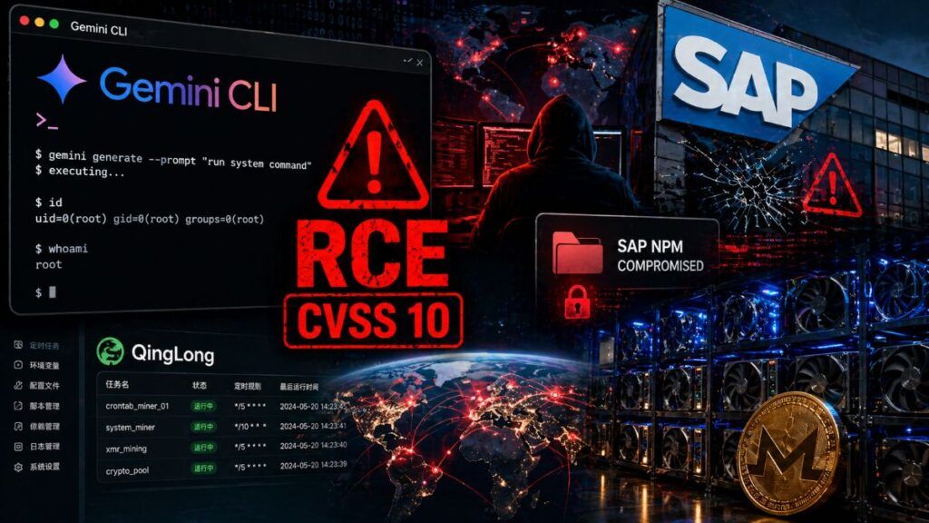 gemini cli rce sap npm