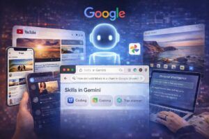 Google fa il pieno di novità: Gemini porta le “Skills” su Chrome e la Personal Intelligence diventa globale