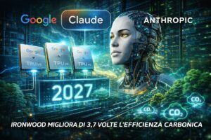 Google blinda Anthropic con le super-TPU ecosostenibili e lancia Eloquent (mentre Microsoft si perde tra 80 Copilot)