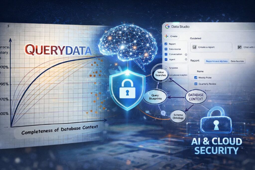 Google Cloud lancia QueryData per agenti AI con dati precisi quasi al 100% 2 google cloud novita querydata agenti ai data studio sicurezza