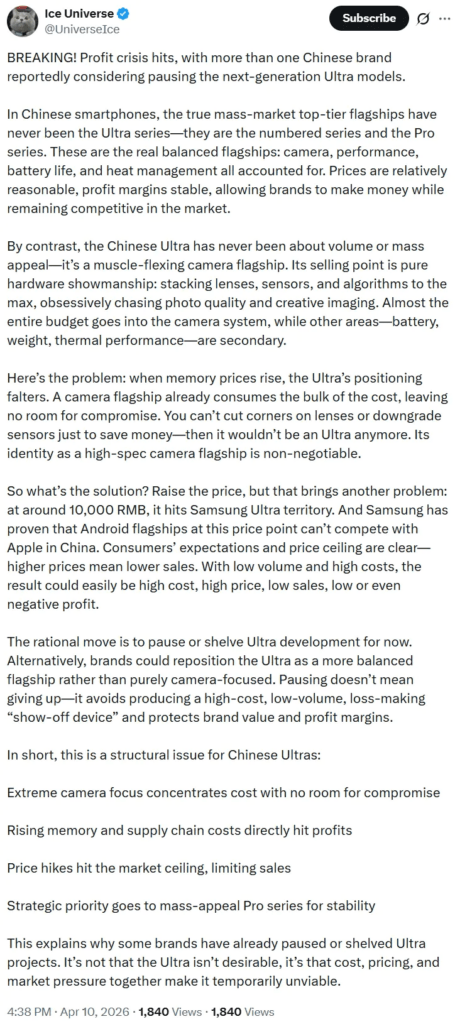 Allarme smartphone: l'IA prosciuga la RAM. A rischio i flagship "Ultra" (e spuntano i chip ricondizionati) 4 image 330