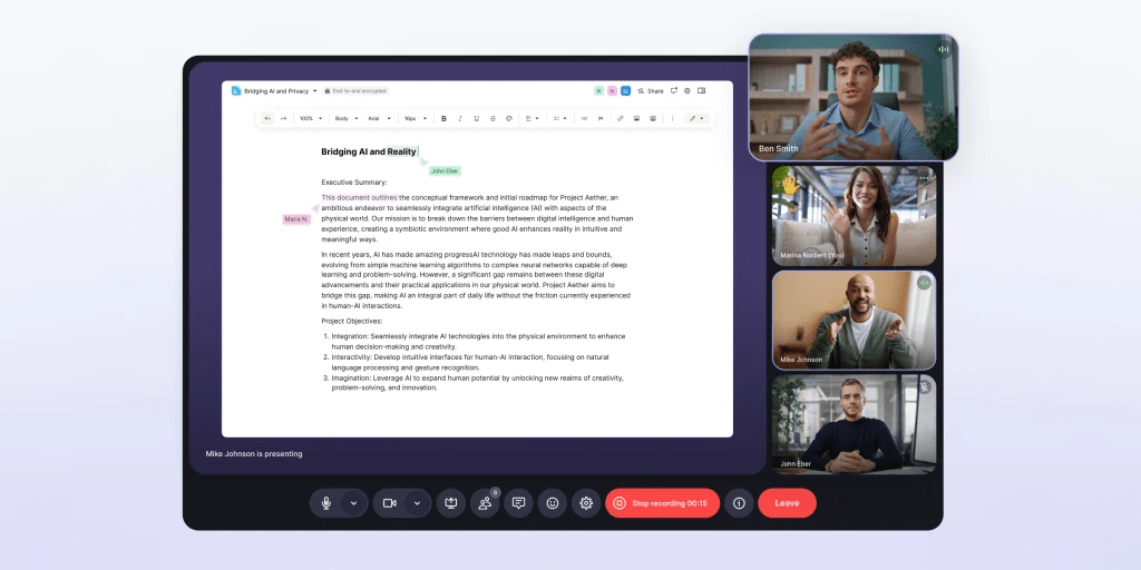 Proton lancia Proton Meet con crittografia end-to-end per video meeting sicuri 4 image 451